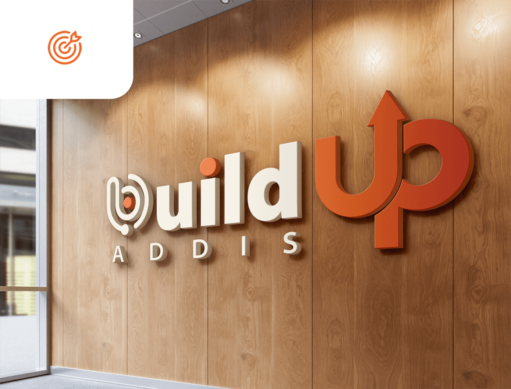 BuildUp Addis studio wall in Addis Ababa
